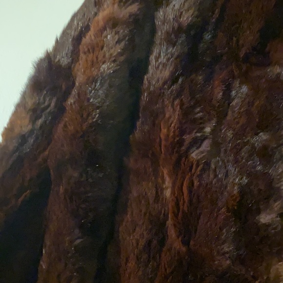 🔥✨Silver Fox Vintage Fur Cape Coat - Picture 6 of 17